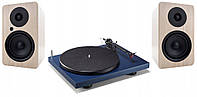 PRO-JECT DEBUT CARBON BLUE+ARGON AUDIO ALTO A5 ASH