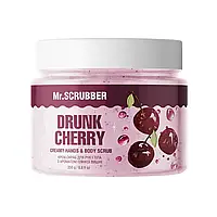 Крем-скраб для рук і тіла з ароматом п янкої вишні Drunk Cherry Mr.SCRUBBER