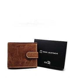 Гаманець чоловічий DNK Leather DNK-N992L-CHM-COGNAC світло-коричневий