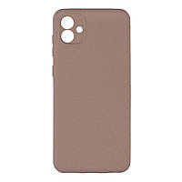 Чехол Silicone Cover Full Camera (A) для Samsung Galaxy A04 Цвет 19.Pink Sand