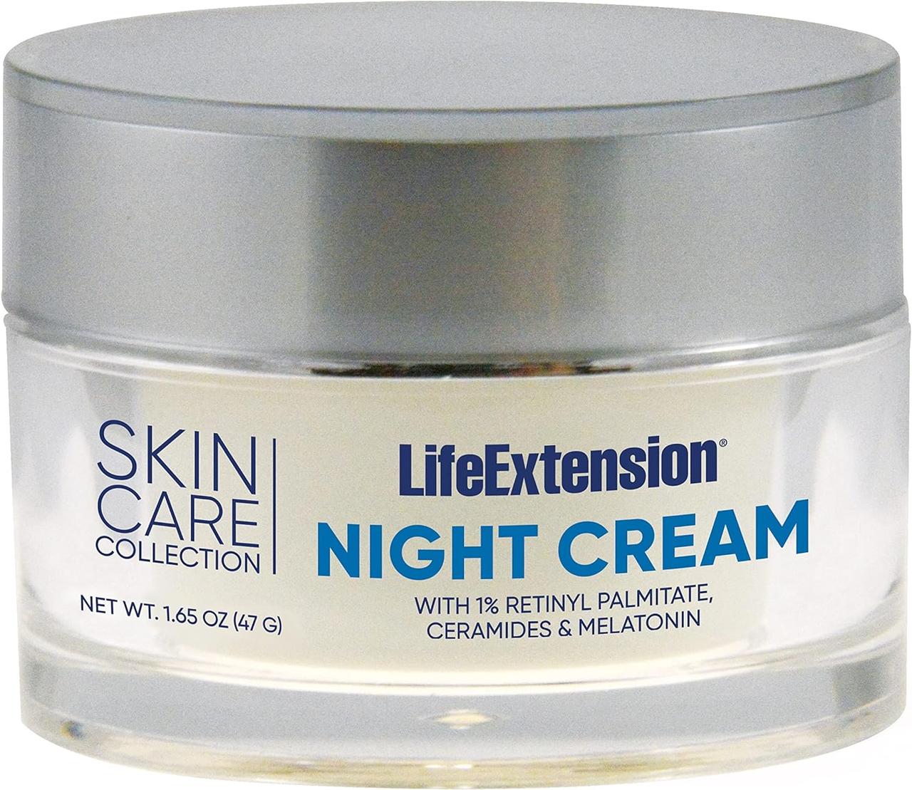 Life Extension Skin Care Collection Night Cream / Нічний крем на основі мелатоніну 47 г