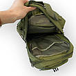 Рюкзак військовий хакі 40 л, фото 2