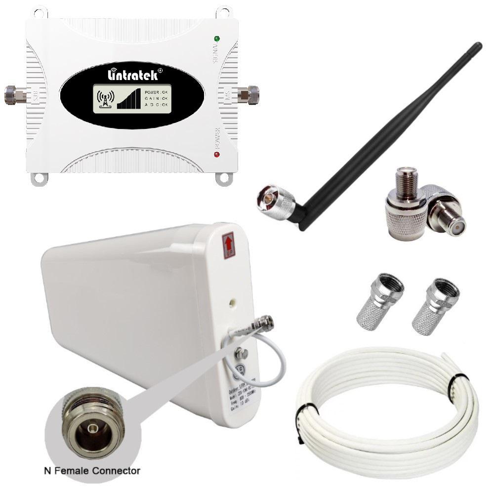 Репітер підсилювач мобільного зв'язку і інтернету Lintratek KW16L-PRO GSM 4G LTE 900 МГц (10/I дБі), фото 1