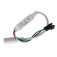 SPI мини smart контроллер  SP002E DC5-24V (3 кнопки) WS2811, WS2812, WS2813, 6812,1903