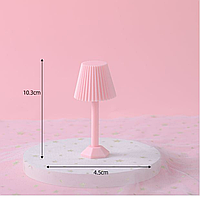 Светильник для микроландшафта, моделизма, песочного стола, флорариума Розовый