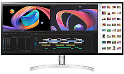 LG Монітор 34" 34WK95U-W 2xHDMI, DP, Thunderbolt3, USB, MM, NanoIPS, 5160x2160, DCI-P3 98%, ActionSync, HAS, (34WK95U-W)