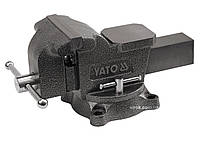 Тиски слесарные поворотные 200 мм YATO YT-65049