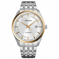 Чоловічий годинник Adriatica A8309.2113A срібний браслет