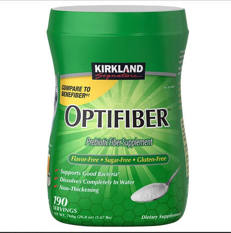 Клітковина OPTIFIBER Kirkland Signature 760 г США, фото 2