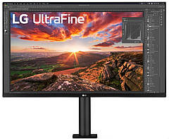 LG Монітор 31.5" 32UN880-B 2xHDMI, DP, USB-C, MM, IPS, 3840x2160, 95%DCI-P3, Pivot, HDR10 (32UN880-B)