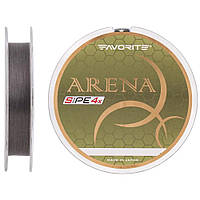 Шнур Favorite Arena PE 4x 100m (silver gray) #0.175/0.071mm 3.5lb/1.4kg