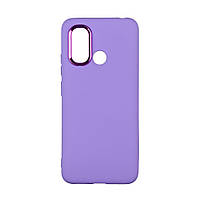 Чехол Silicone Cover Metal frame (AA) для Xiaomi Redmi 12C Цвет 39.Elegant purple