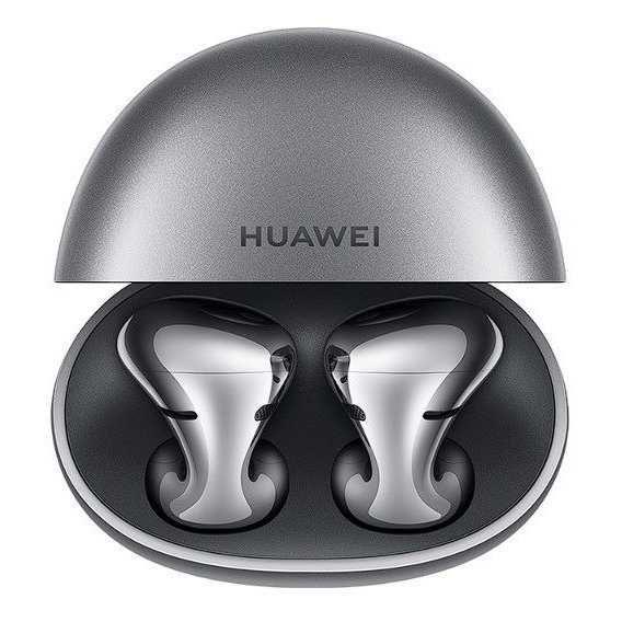 Huawei FreeBuds 5 (Silver Frost) - наушники BT5.2 Hi-Res, LDAC, ANC - фото 4 - id-p2130299078