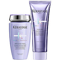 Kerastase Blond Absolu Bain Ultra-Violet Шампунь 250 мл + Кондиционер 250 мл