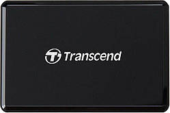 Кардрідер Transcend USB 3.1 Type-A > microSD/SD/CF UHS-II Чорний (TS-RDF9K2)