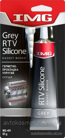 Герметик — Формувач прокладок +340 °C сірий — заповнює зазори до 6 мм, фото 1
