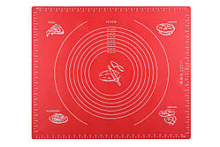 Килимок для випікання ARDESTO Golden Brown, 50х60см, силікон, червоний (AR2406SR)