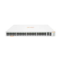 HPE Комутатор Aruba Instant On 1960 48xGE, 2хSFP+10GE, 2х10GBASE-T ports, LT Warranty (JL808A)