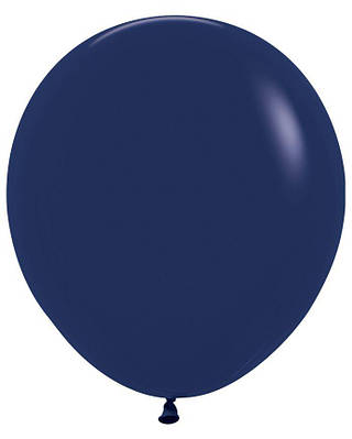 Sempertex 24" Navy Blue Неві. Латексні кулі круглі без малюнка