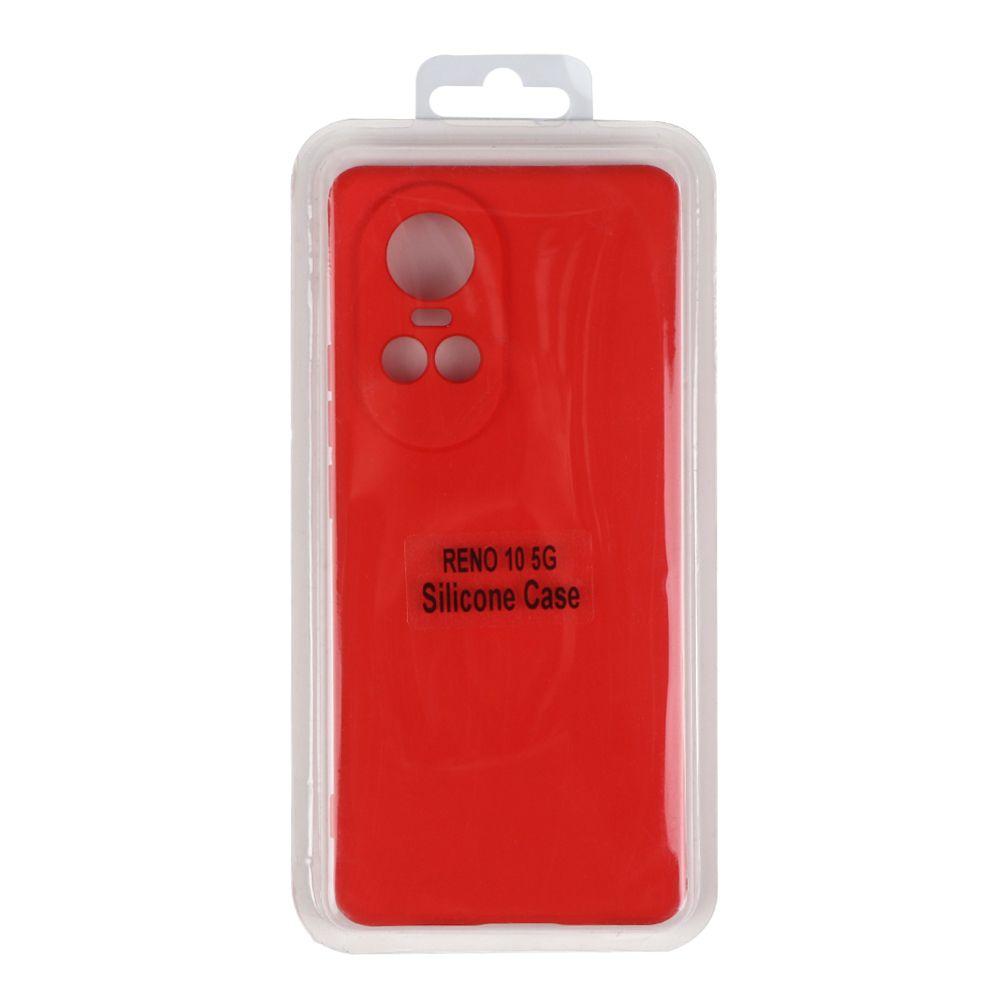 Чехол Silicone Cover Full Camera (A) для Oppo Reno 10 5G Цвет 14.Red - фото 3 - id-p2083980972