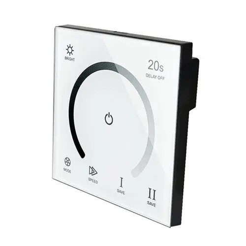 Стаціонарний диммер  сенсорний Touch Panel 12-24v 12A 144 W (12A 144вт) для світлодіодної стрічки