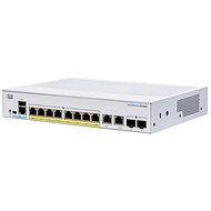 Сервер CISCO CBS250 Smart 8-port GE, Partial PoE, Ext PS, 2× 1 G Combo (CBS250-8PP-E-2G-EU)