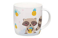 ARDESTO Чашка Cute raccoon, 350 мл, порцеляна (AR3415)
