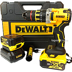 Ударний шурупокрут DeWALT DCD796 безщітковий (36V, 5AH) Акумуляторний дриль-шурупокрут з ударом Деволт