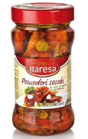 В'ялені помідори в олії Baresa Pomodori secchi 280 г.