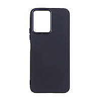 Чехол Silicone Cover Metal frame (AA) для Xiaomi Redmi 12 Цвет 18.Black