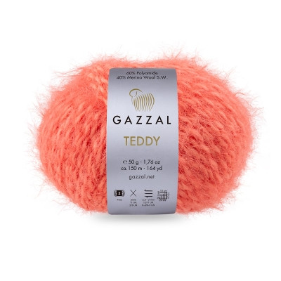 Пряжа Gazzal Teddy (Тедді) 6543