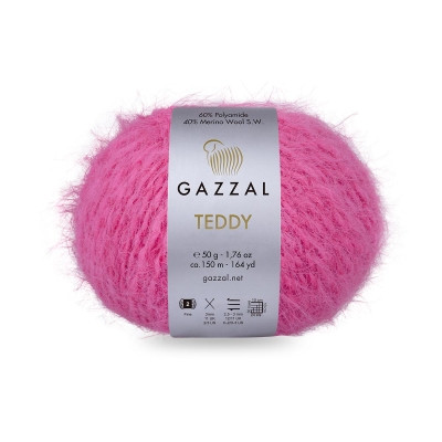 Пряжа Gazzal Teddy (Тедді) 6548