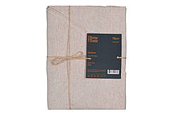 Скатертина ARDESTO Oliver бежевий D-136 см, 100% бавовна (ART10OB)