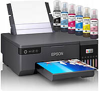 Кольоровий фотопринтер EPSON L8050, Wi-Fi, друк CD