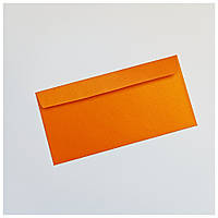 Конверт Е65 оранжевый перламутр 11*22 см
