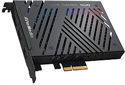 AVerMedia Карта захоплення відео Live Gamer Duo GC570D Black (61GC570D00A5)