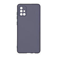 Чехол Silicone Cover Full Camera (A) для Samsung Galaxy A71 Цвет 08.Dark Blue