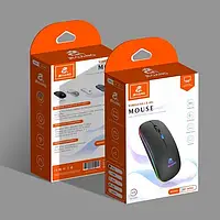 Wireless Миша JEQANG JW-AP02 led Бездротова Колір Чорний