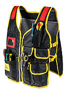 Жилет робочий Topex для інструменту, 7 кишень (79R255)