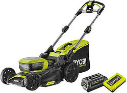 Ryobi Газонокосарка MAX POWER RY36LMX46A-140, 36В, акумуляторна, безщіткова, 46см, АКБ 1х4.0Ач (5133005586)