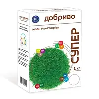 Добриво для газону — мінеральне добриво, 1 кг, Сімейний Сад