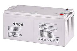 SHOTO Акумуляторна батарея 6CNF, 12V, 200Ah, GEL-CARBON (6CNF-200)