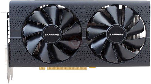 Новая игровая видеокарта AMD Sapphire Radeon RX 580 (2048sp) ОЭМ, 8 GB для настольного пк (бюджетная) - фото 2 - id-p2130536820