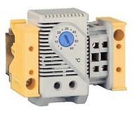 Термостат ZPAS 220V, AC, 6А, замикаючий, на DIN рейці, для вентилятора (WN-0201-02-00-000/A)
