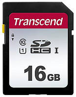 Transcend Карта пам'яті SD 16GB C10 UHS-I R95/W10MB/s (TS16GSDC300S)