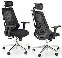 BLACK ERGONOMIC Поворотне офісне крісло GERONIMO Halmar