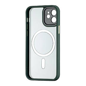 Чохол Lensor with MagSafe Protected Camera iPhone 12 Green, фото 4