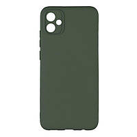 Чехол Silicone Cover Full Camera (A) для Samsung Galaxy A04e Цвет 71.Dark Green