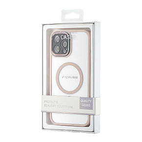Чохол Lensor with MagSafe Protected Camera iPhone 12 Pro Max Pink, фото 3