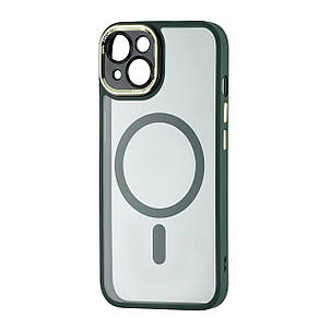 Чохол Lensor with MagSafe Protected Camera iPhone 14 Green, фото 1
